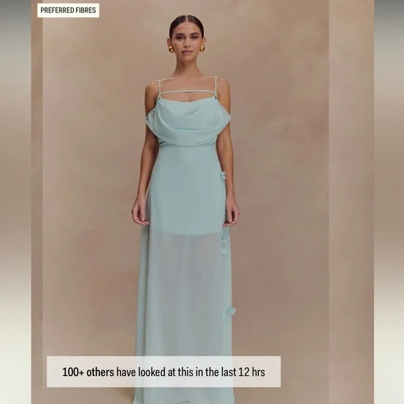 Meshki White Maxi Dress - Picture 4 of 7